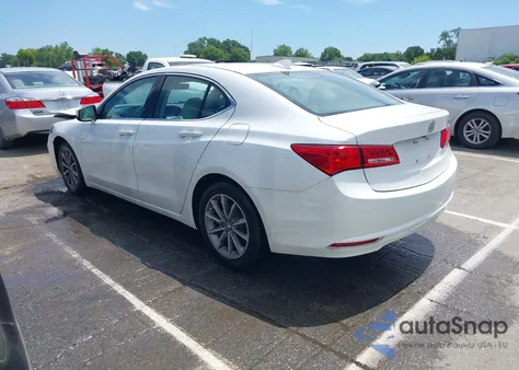 2018 Acura Tlx Tech Pkg z USA, uszkodzony, nr VIN 19UUB1F51JA006813